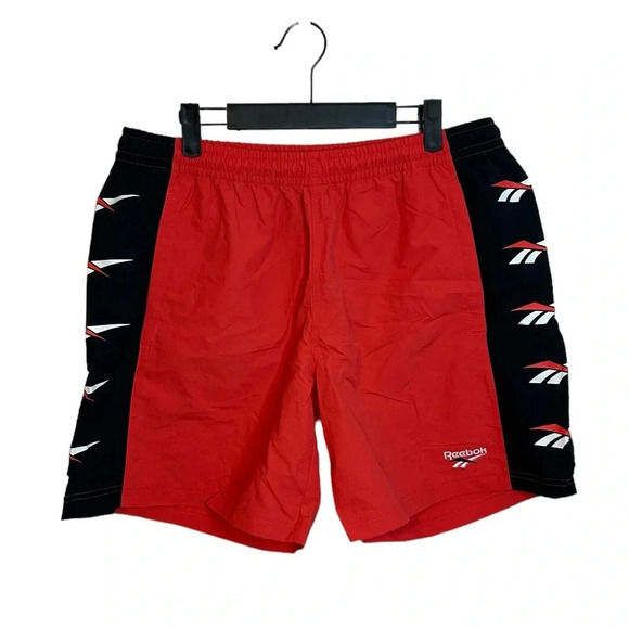 Nwt Reebok Colorblock Men’s Sporty Shorts - Picture 1 of 5